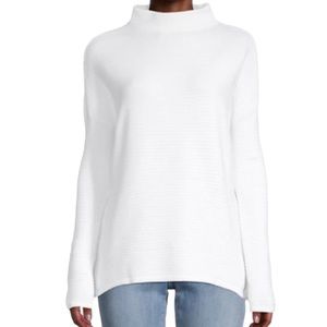 French Connection Aya Flossy Mock Neck Wool Blend Sweater size women’s small S